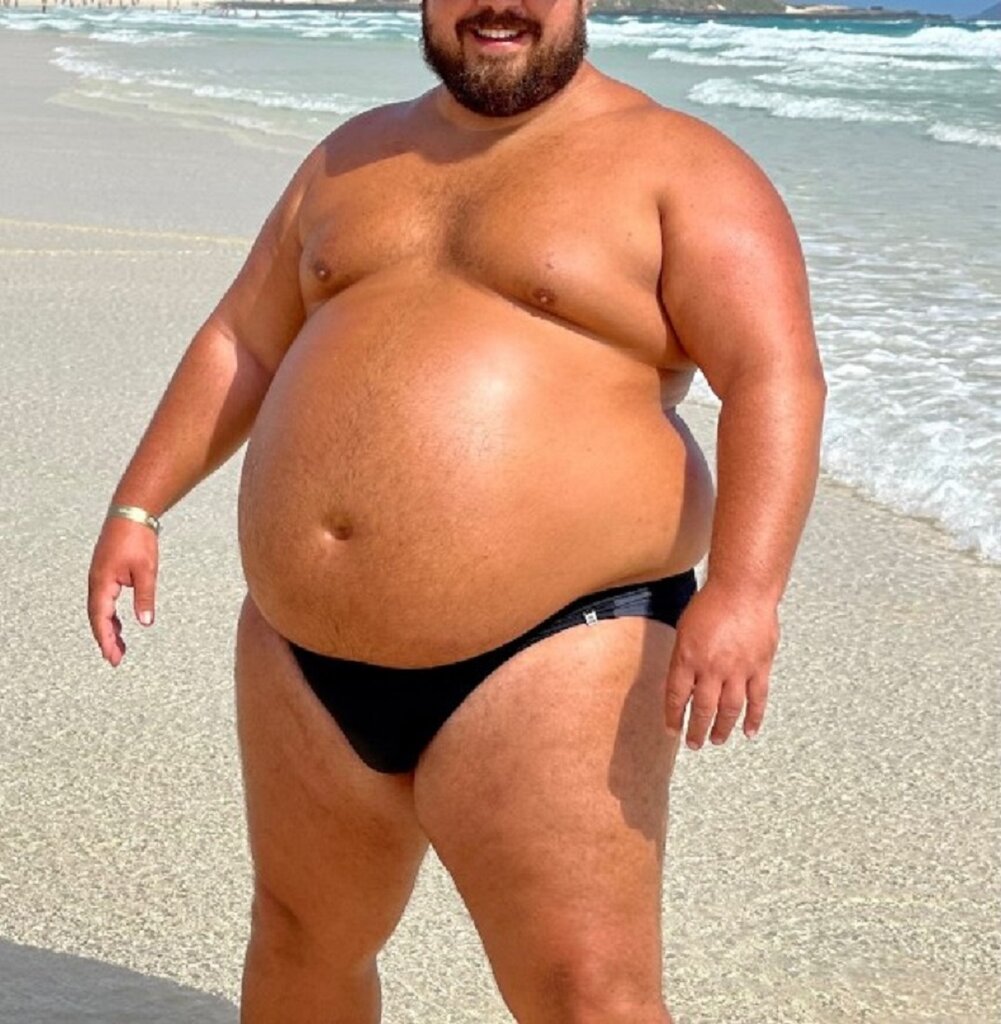 ChubbySpandex - Chubby Men In Spandex And Speedos Beards General Ballbelly Underwear Main Gallery Spandex