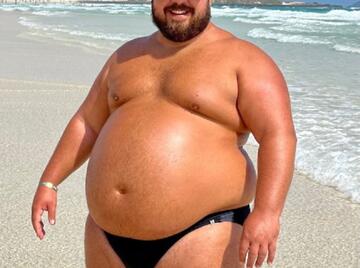 ChubbySpandex - Chubby Men In Spandex And Speedos Beards General Ballbelly Underwear Main Gallery Spandex