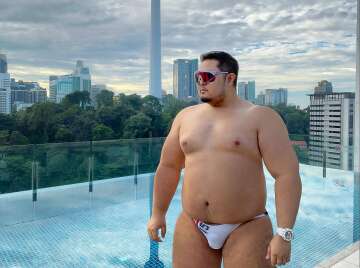 ChubbySpandex - Chubby Men In Spandex And Speedos General Main Gallery Spandex Underwear